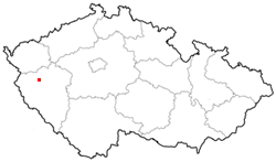 Mapa: Manětín