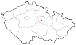 Mapa: Slatiňany