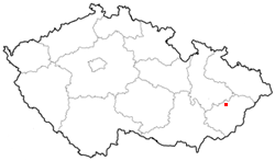 Mapa: Sv. Hostýn na Moravě