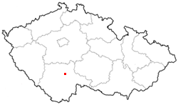 Mapa: Bechyně