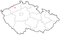 Mapa: Bořeň (Bílina)