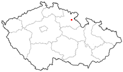 Mapa: Česká Skalice
