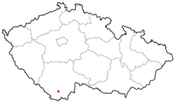 Mapa: Český Krumlov