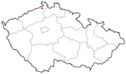 Mapa: Děčín (zámek a Pastýřská stěna)