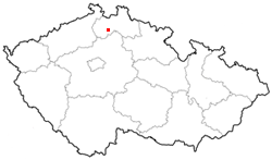 Mapa: Doksy (Památník K. H. MÁCHY)