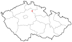 Mapa: Dolní Bousov