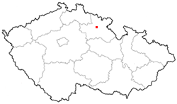 Mapa: Dvůr Králové nad Labem