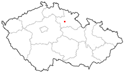 Mapa: Hořice