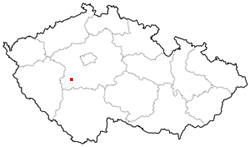 Mapa: Hornické muzeum Příbram