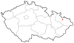 Mapa: Hradec nad Moravicí (Jakubčovice a rozhledna Šance)