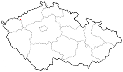 Mapa: Klášterec nad Ohří