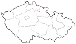 Mapa: Lázně Bělohrad