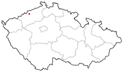 Mapa: Louka u Litvínova