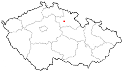 Mapa: Masarykova věž samostatnosti (Hořice)