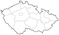 Mapa: Mechanický betlém Horní Lideč