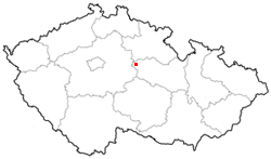 Mapa: Národní hřebčín Kladruby nad Labem