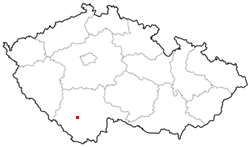 Mapa: Netolice (Muzeum JUDr. O. Kudrny)