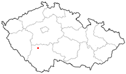 Mapa: Písek