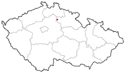 Mapa: Rodný dům V. Šolce (Sobotka)