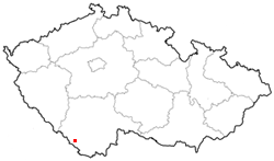 Mapa: Schwarzenberský kanál
