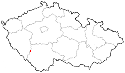 Mapa: Střelské Hoštice