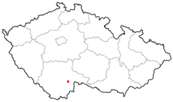 Mapa: Třeboň