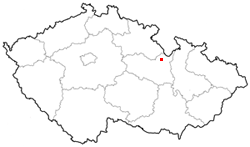 Mapa: Tvrz Orlice (Letohrad)