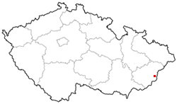 Mapa: Valašské Klobouky