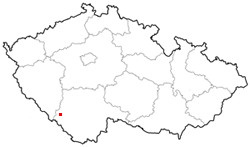 Mapa: Vimperk