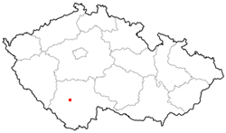 Mapa: Vodňany