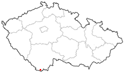 Mapa: Vyšší Brod